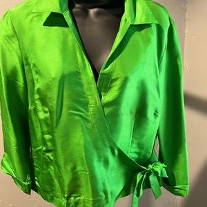 Size 12 100% silk blouse.